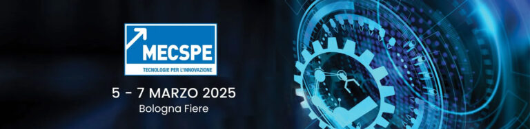 Immagine di contributo per il MECSPE 2025 di Bologna