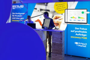 encoway Messestand