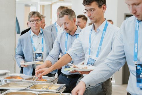 Verpflegung in der Mittagspause - Rückschau CPQ Summit 2023
