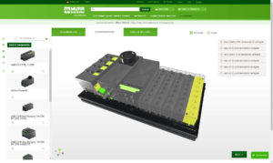 Screenshot of the configurator for the Vario-X automation platform from Murrelektronik